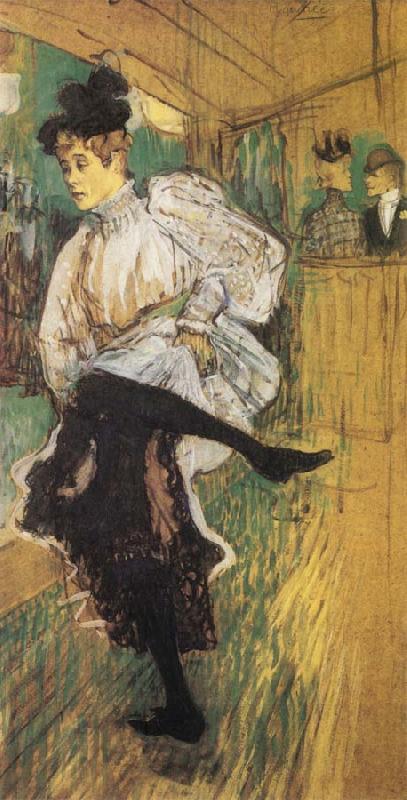 Henri de toulouse-lautrec Jan Avril Dancing China oil painting art